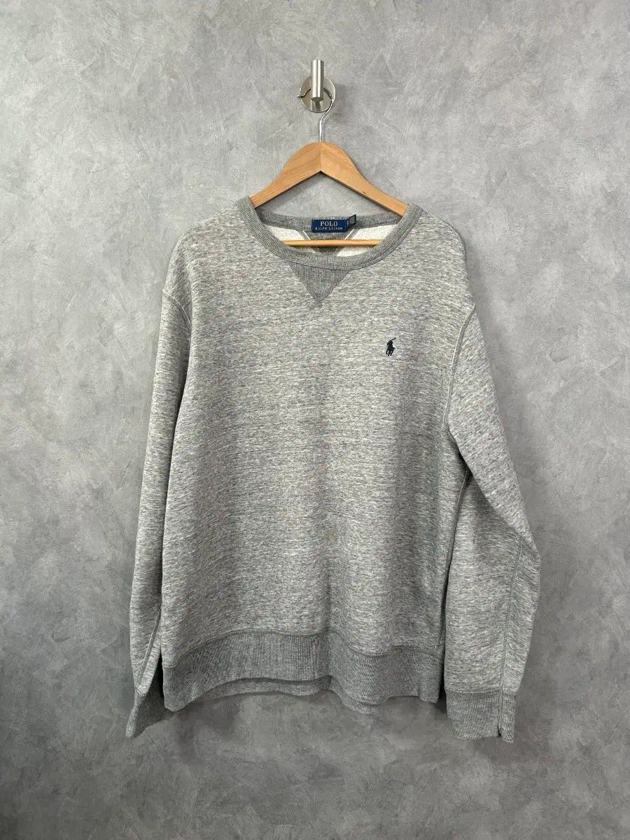 ポロ ラルフローレン スウェット グレー XL