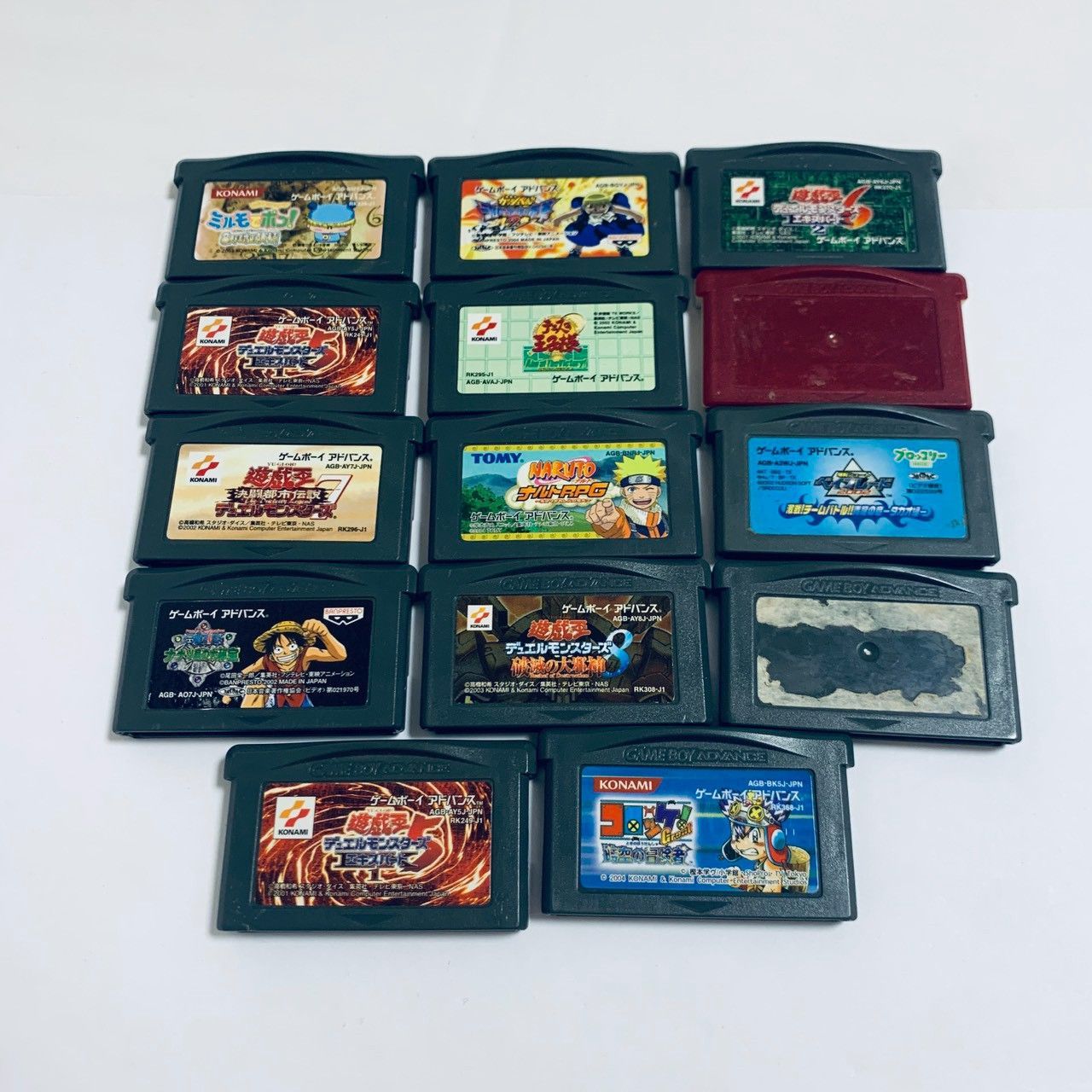 アドバイスムービー ポケモン 動作確認済みです！ GBA ゲームボーイアドバンス ソフト 12個 セット 動作未確認 ジャンク