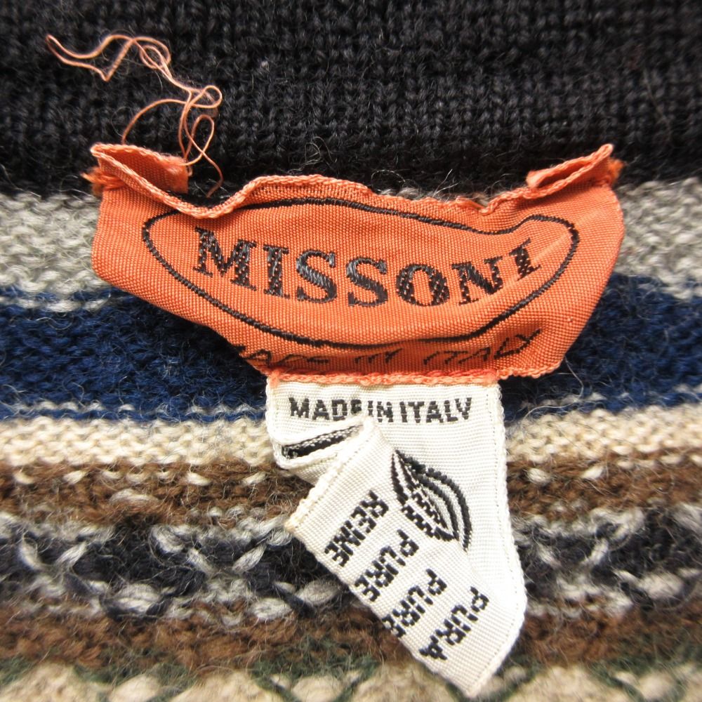 Missoni ミッソーニ ワンピース カシュクール ニット ノルディック柄