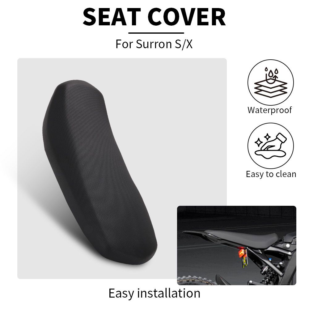 JFGRACING Surron Light Bee S X対応 レザーシート 電動ダートバイク用