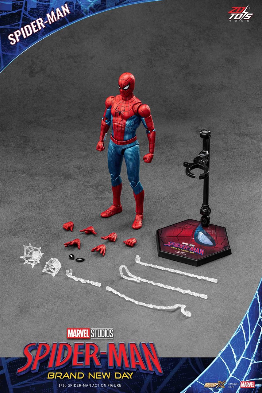 ZD TOYS】スパイダーマン（ブランニュー・デイ） （7インチ Xシリーズ