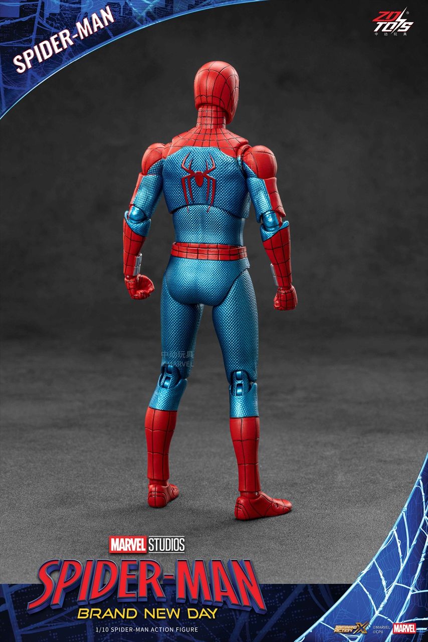 ぽ*う様 ZDTOYS スパイダーマン(ブランニュー・デイ) (7インチ Xシリ ZD TOYS】スパイダーマン（ブランニュー・デイ） （7インチ Xシリーズ