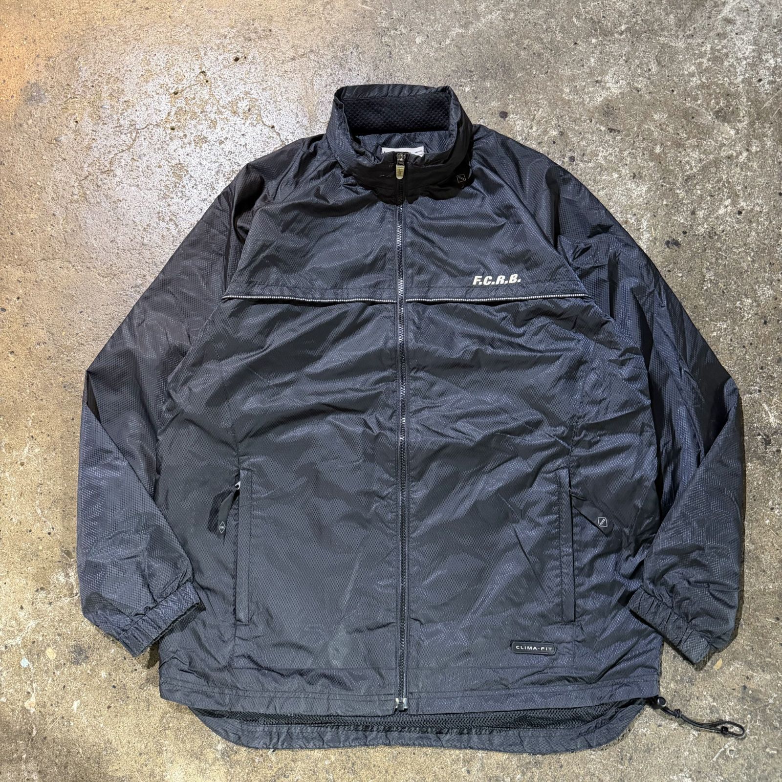 F.C.R.B x NIKE 00s初期 ナイロンジャケット CLIMA-FIT ブラック M