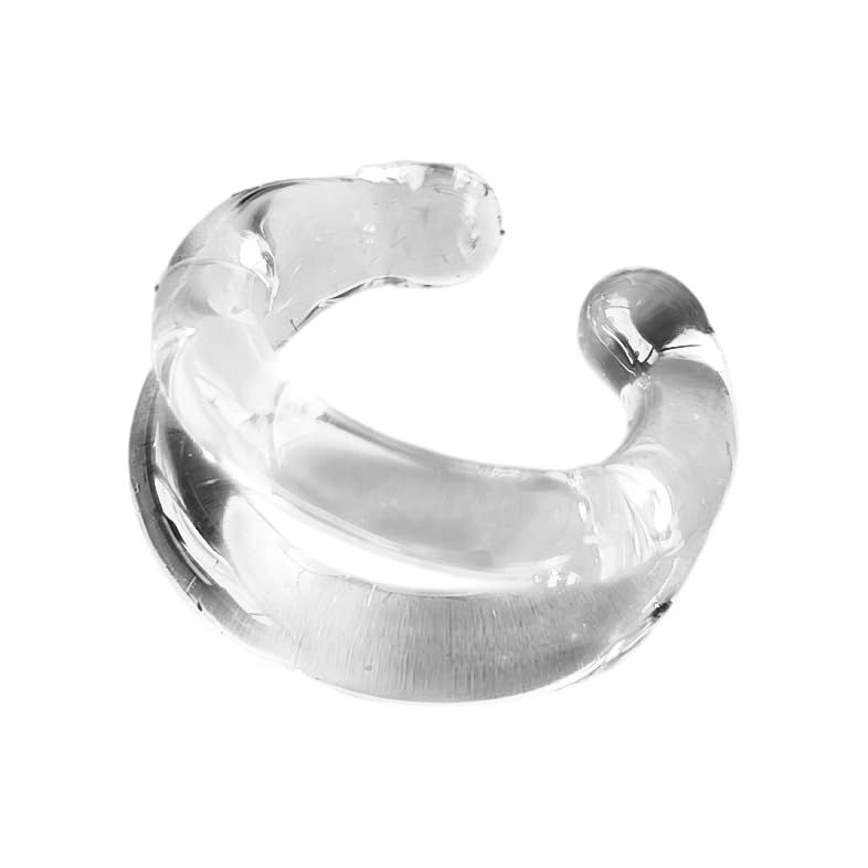 ハリオ ランプワークファクトリー (HARIO Lampwork Factory) イヤーカフ メロー 片耳用(1個) ガラス製 アクセサリー イヤーカフス イヤカフ イヤリング HAA-ME-ECpms