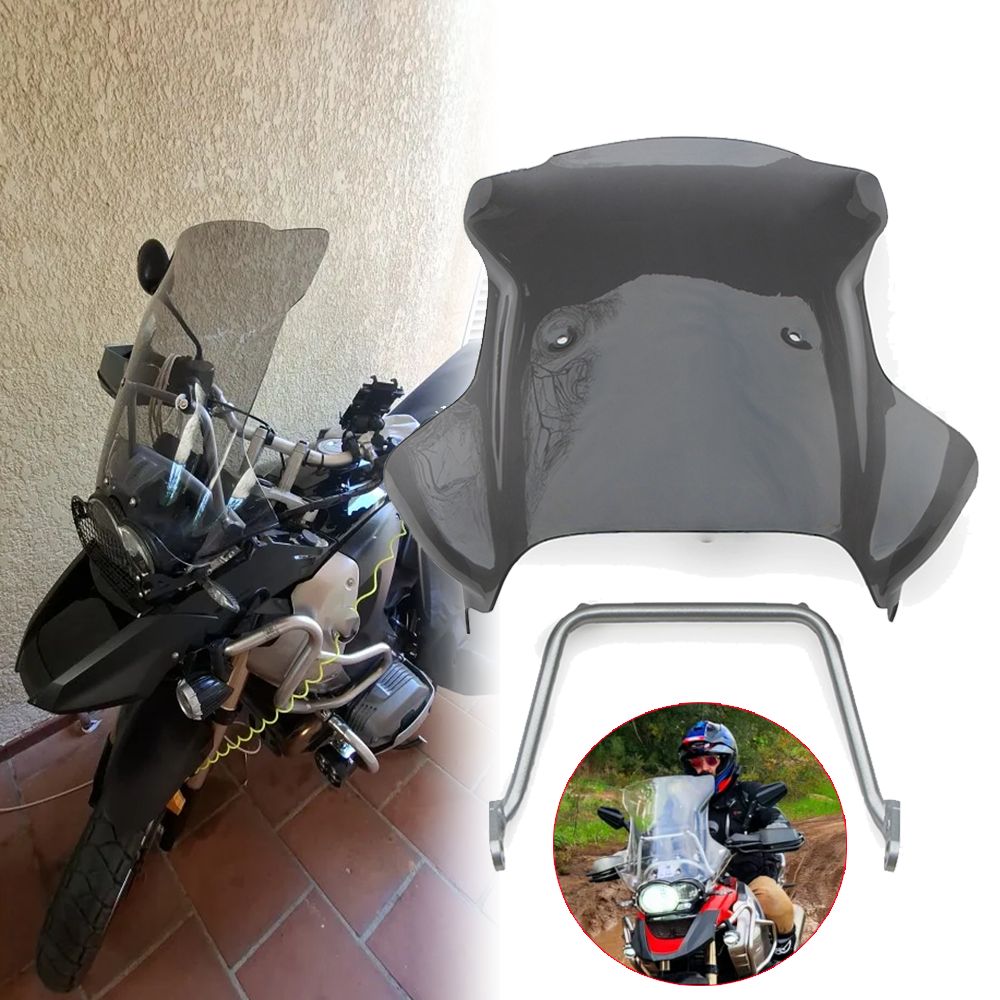 QBIGMOTO BMW R1200GS 2005〜2012対応 油冷式 フロントウィンドスクリーン ウインドディフレクター 28,067円