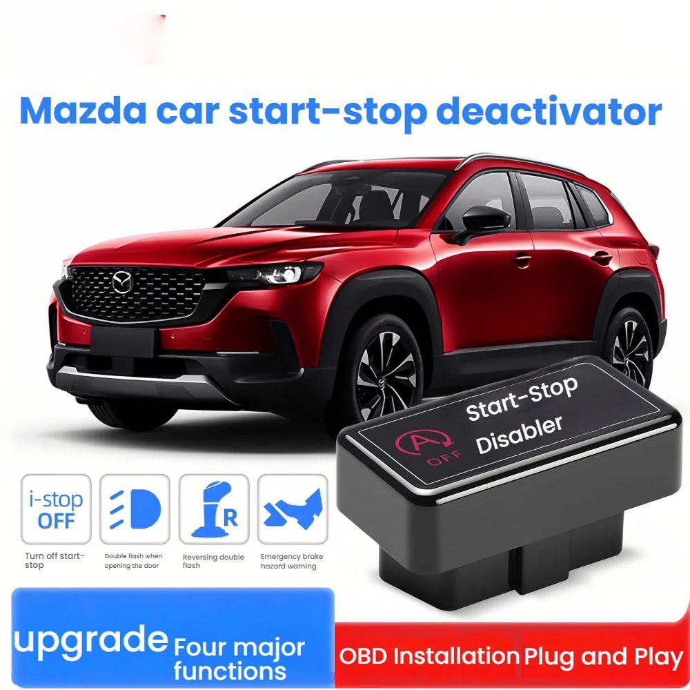 マツダ3 CX-3/CX-5 2012-2020 アテンザ アクセラ用 スタートストッププッシュボタン