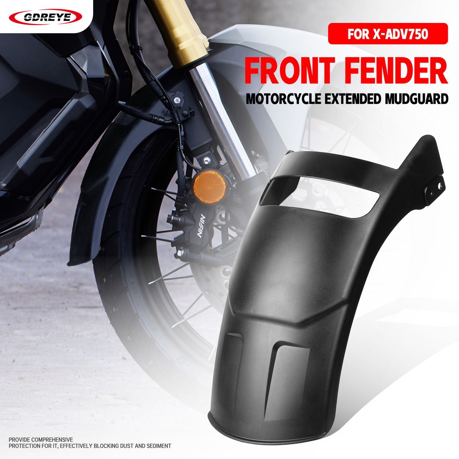 ホンダ X-ADV750 用 フロントフェンダースプラッシュガード
