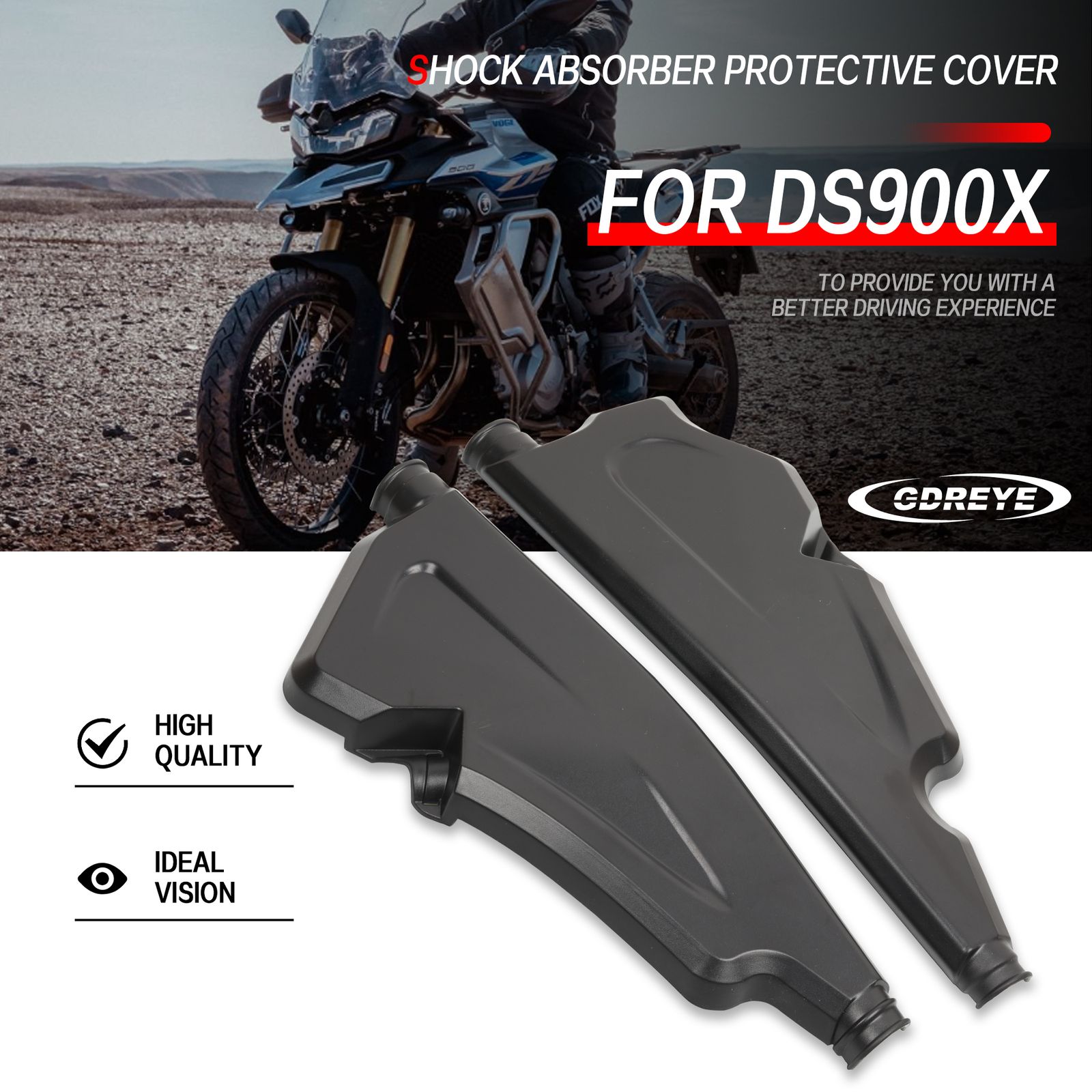 LONCIN VOGE 900DS/900DSX 用 左右サイドパネル フレームプロテクター 7,805円
