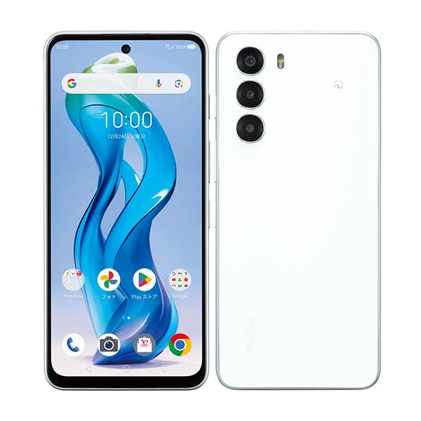【中古】 A403ZT nubia S 5G ホワイト SIMフリー 本体 ワイモバイル Aランク スマホ【送料無料】 a403ztwh8mtm