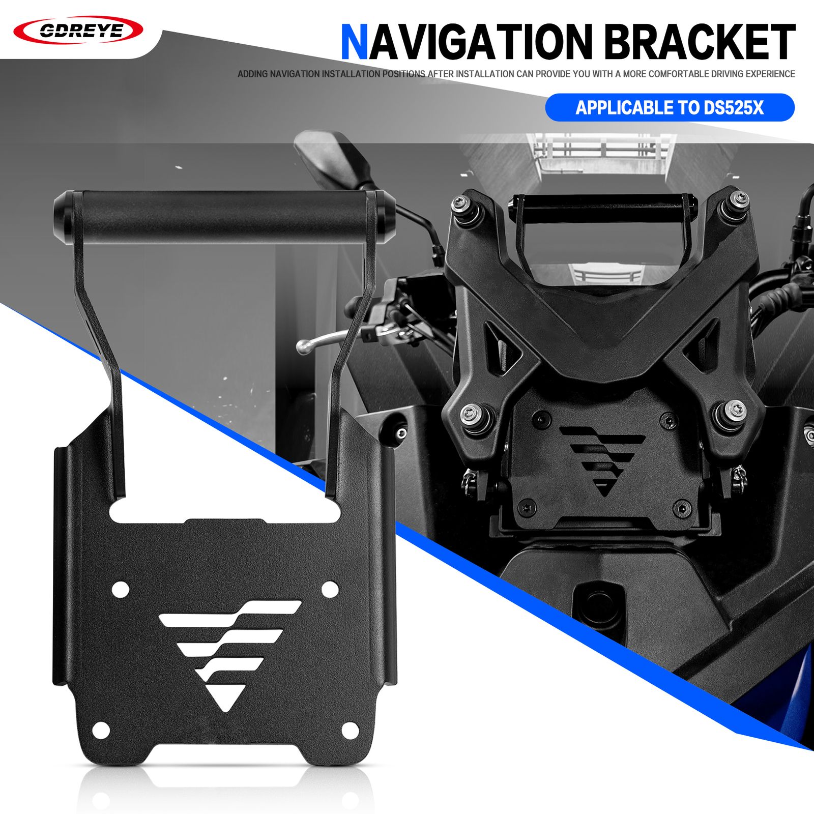 VOGE DS625X/DS525X 用 GPS マウント電話ホルダー