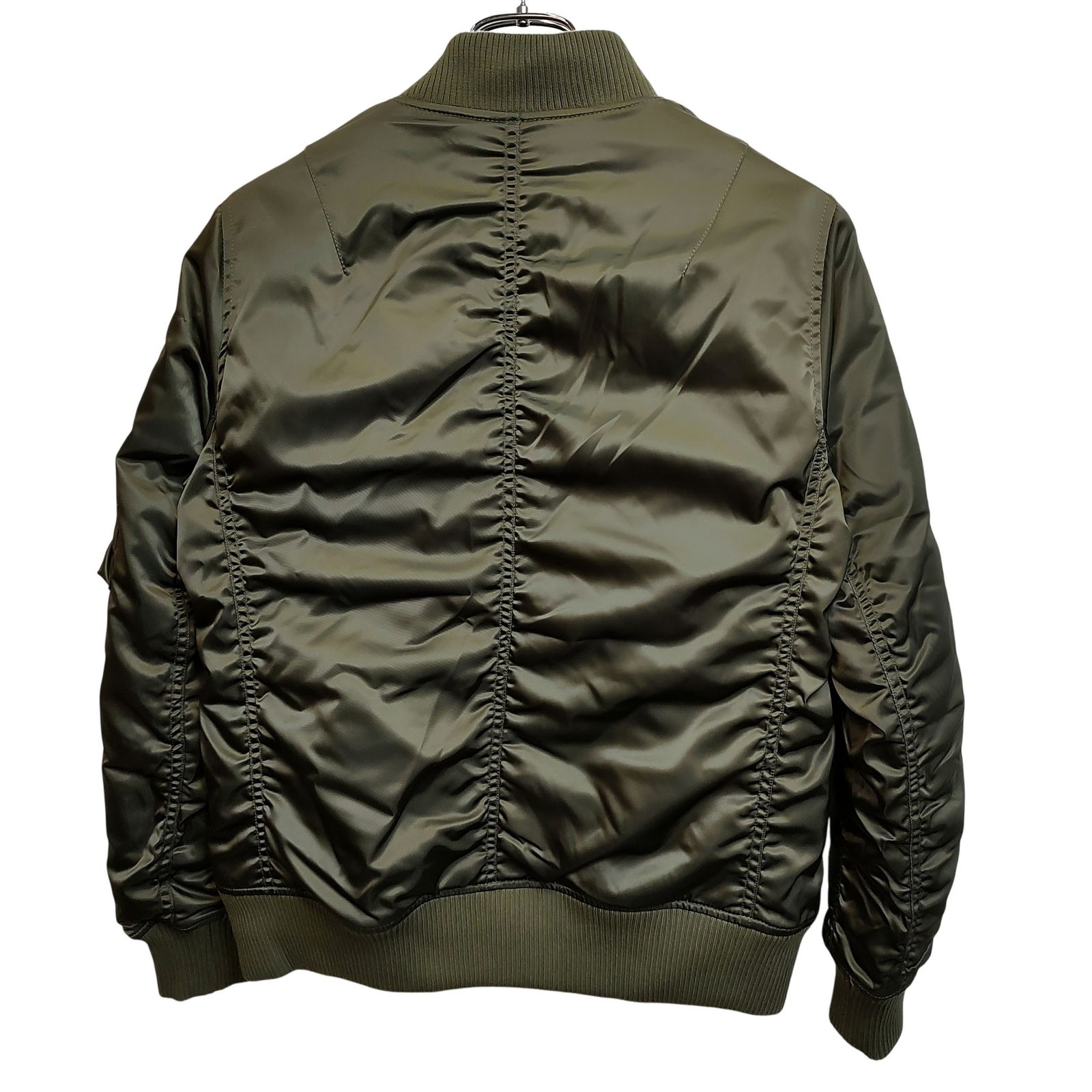 wjk ダブルジェイケイ ミリタリーブルゾン M カーキ 【古着】【中古】 WJK ダブルジェイケイ vintage twill MA-1 ヴィンテージ ツイル