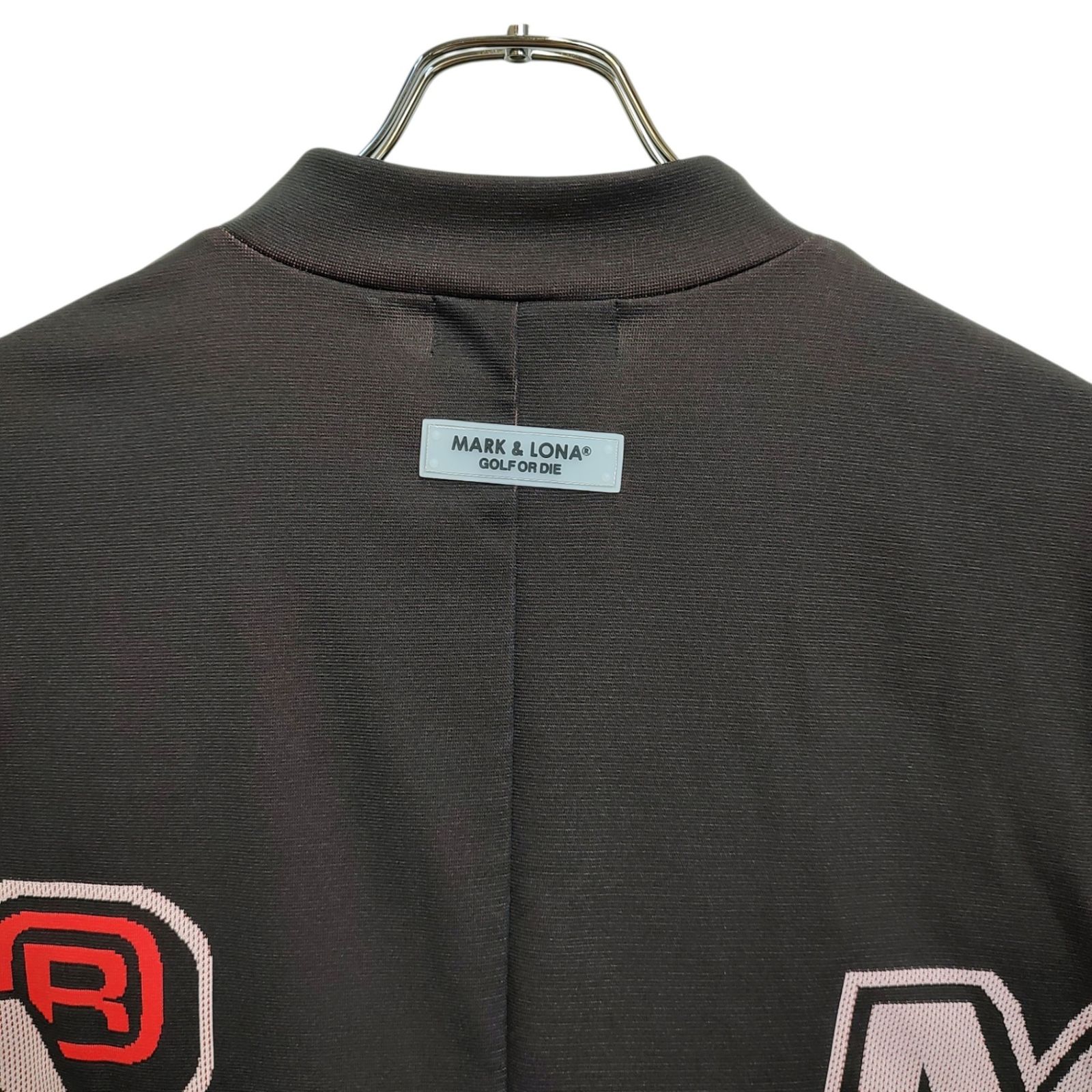 MARK&LONA マークアンドロナ ゴルフ 25SS Geo Motion Mock Neck Top