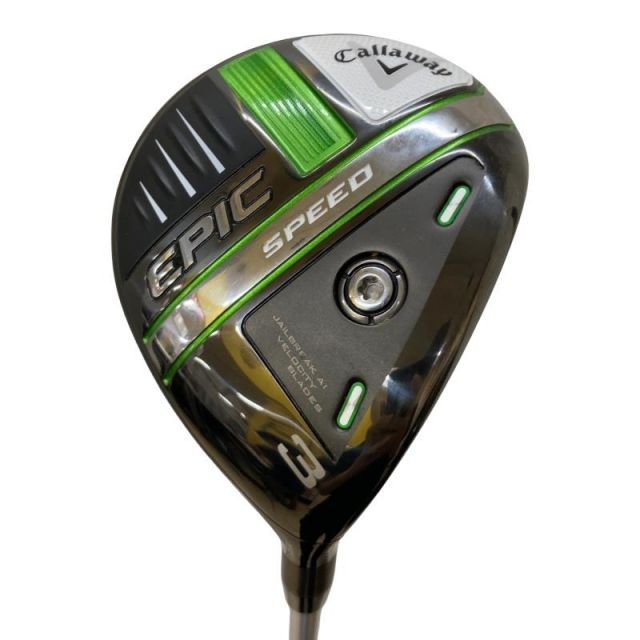 【中古】 キャロウェイ EPIC SPEED 3W フェアウェイウッド FW Speeder EVOLUTION VII FW 60 (フレックスS) メンズ 男性用 右利き 右用 Cランク ゴルフクラブ