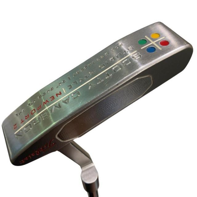 【中古】 タイトリスト SCOTTY CAMERON STUDIO STYLE NEWPORT 2 340G 34インチ パター PT スチール (フレックスその他) メンズ 男性用 右利き 右用 Cランク ゴルフクラブ