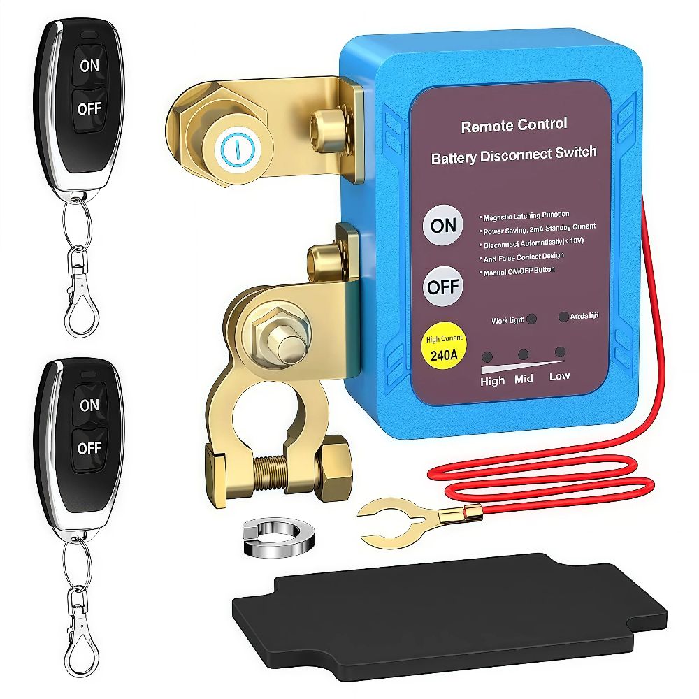 12V/24V バッテリー回路ブレーカー電源スイッチ リモコン付き 8,790円