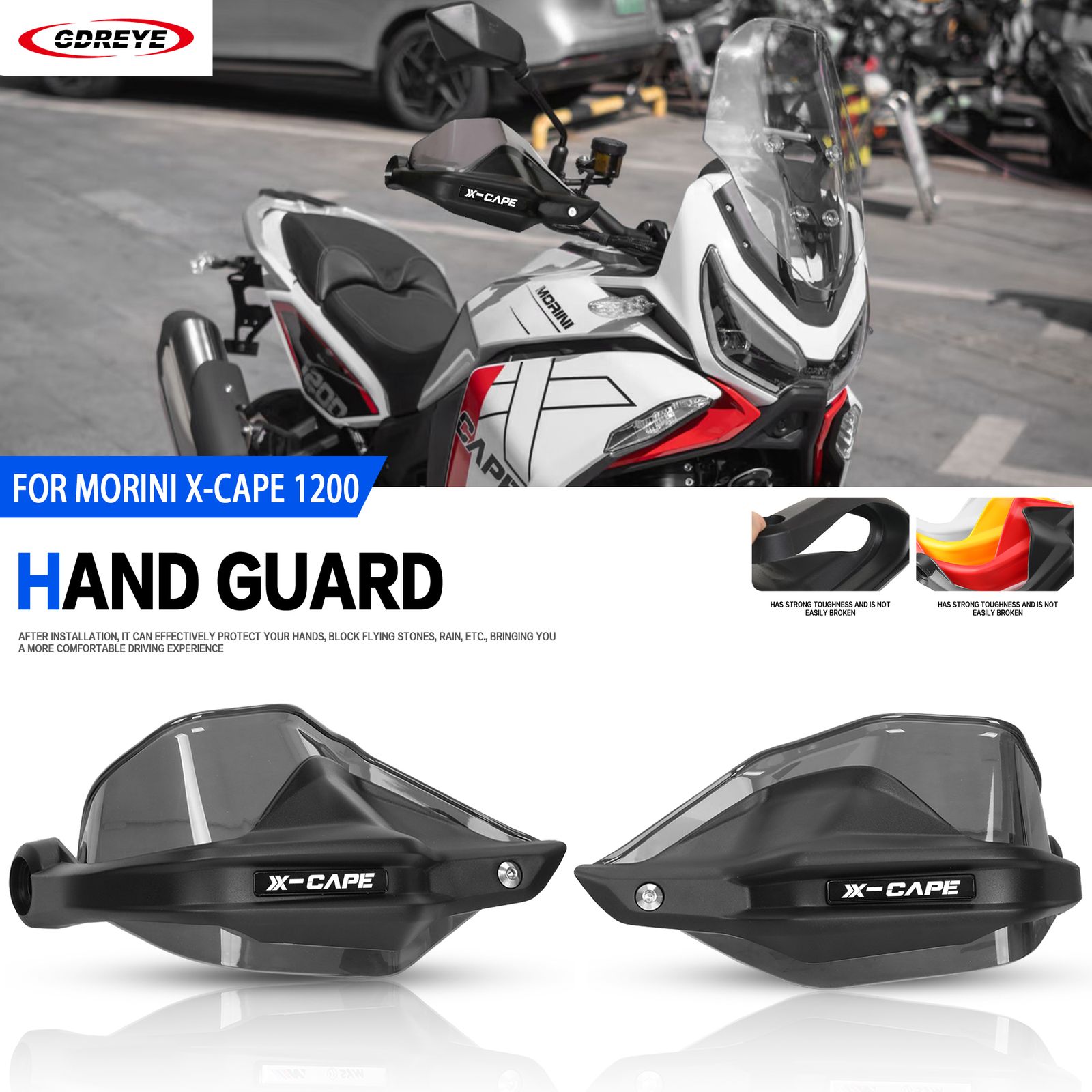 モリーニ X-Cape 1200 用 ハンドガード プロテクター カバー