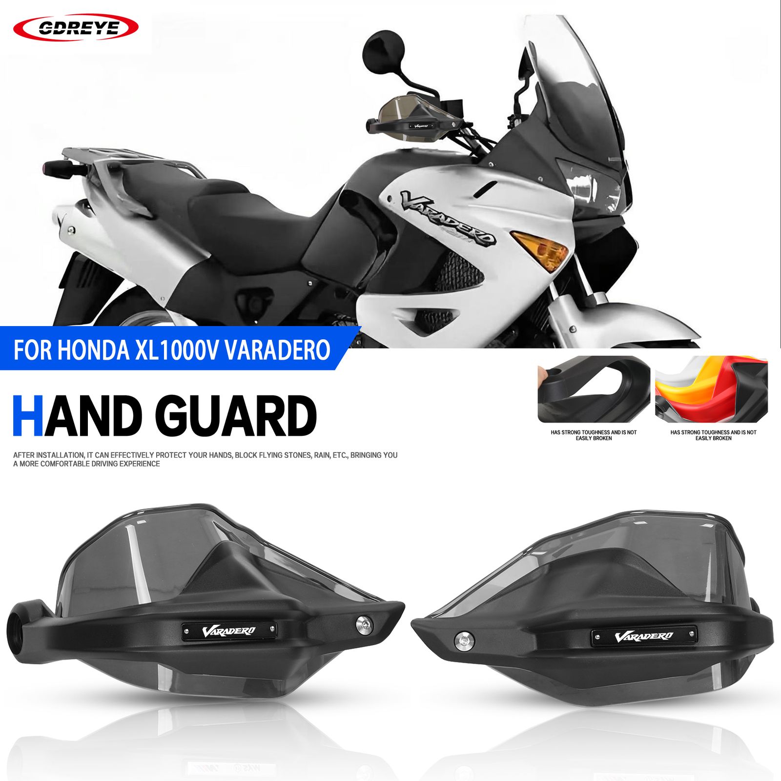 ホンダ XL1000V バラデロ 専用ハンドガード シールド プロテクター