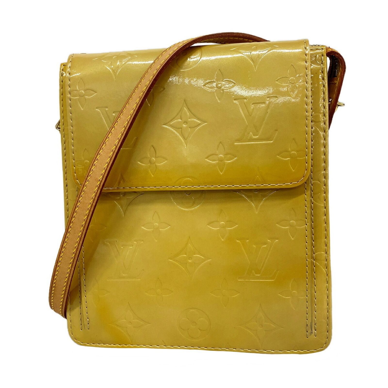 ルイ・ヴィトン(Louis Vuitton) ルイ・ヴィトン ショルダーバッグ ヴェルニ モット M91136 ベージュレディース