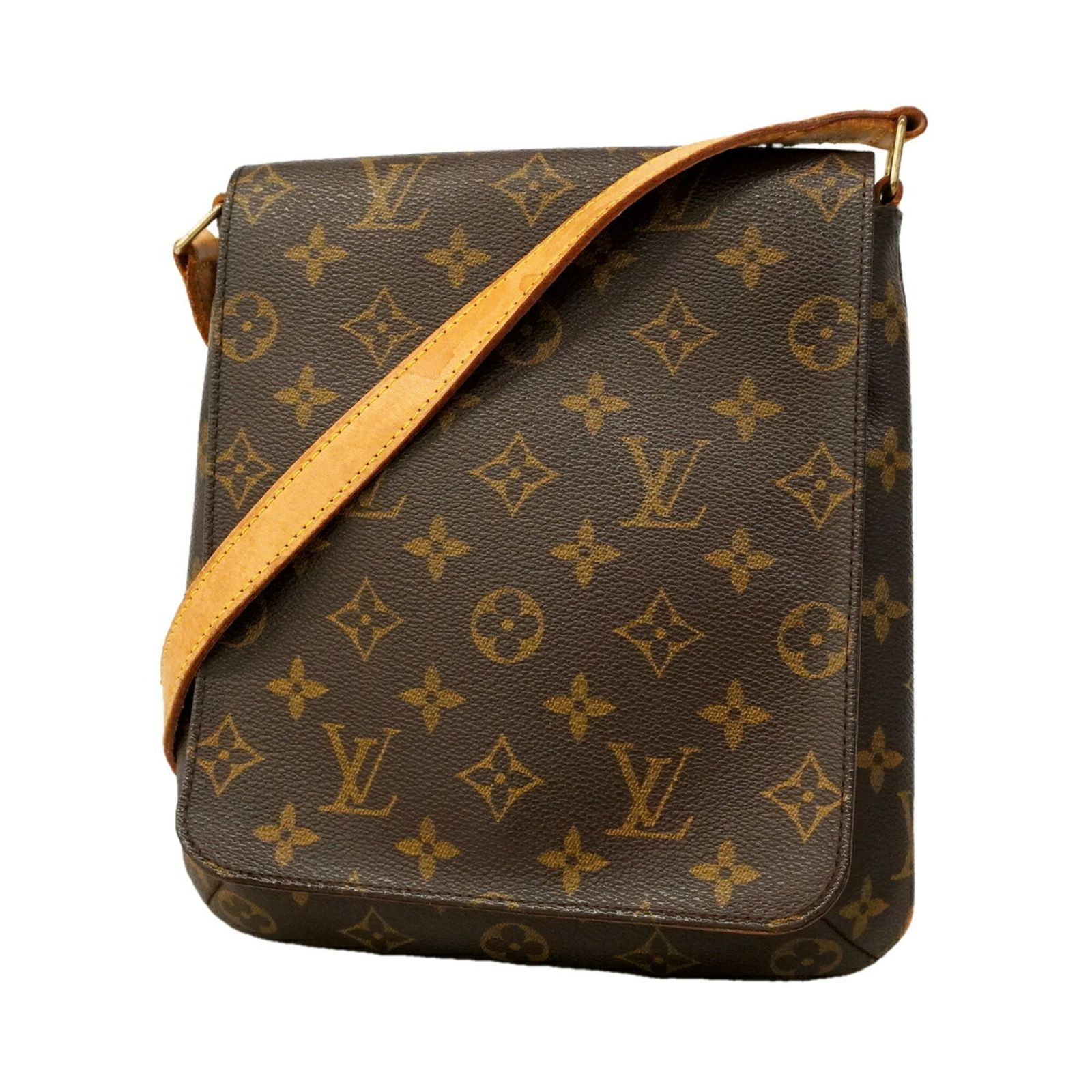 ルイ・ヴィトン(Louis Vuitton) ルイ・ヴィトン ショルダーバッグ モノグラム ミュゼットサルサショートストラップ M51258 ブラウンレディース