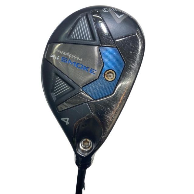 【中古】 キャロウェイ PARADYM Ai SMOKE U4 ユーティリティ UT リシャフト (フレックスその他) メンズ 男性用 右利き 右用 Cランク ゴルフクラブ