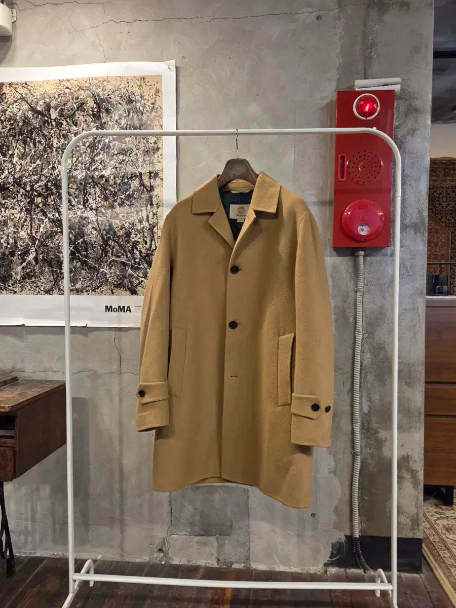 BASTONG キャメル トップス コットン メンズ100