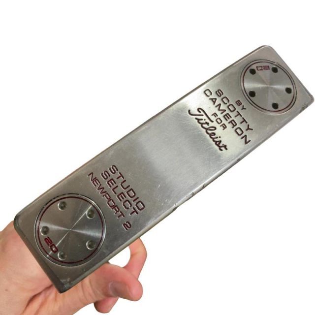 【中古】 タイトリスト SCOTTY CAMERON STUDIO SELECT NEWPORT 2 33インチ(20g) パター PT スチール (フレックスその他) メンズ 男性用 右利き 右用 Cランク ゴルフクラブ 18,304円