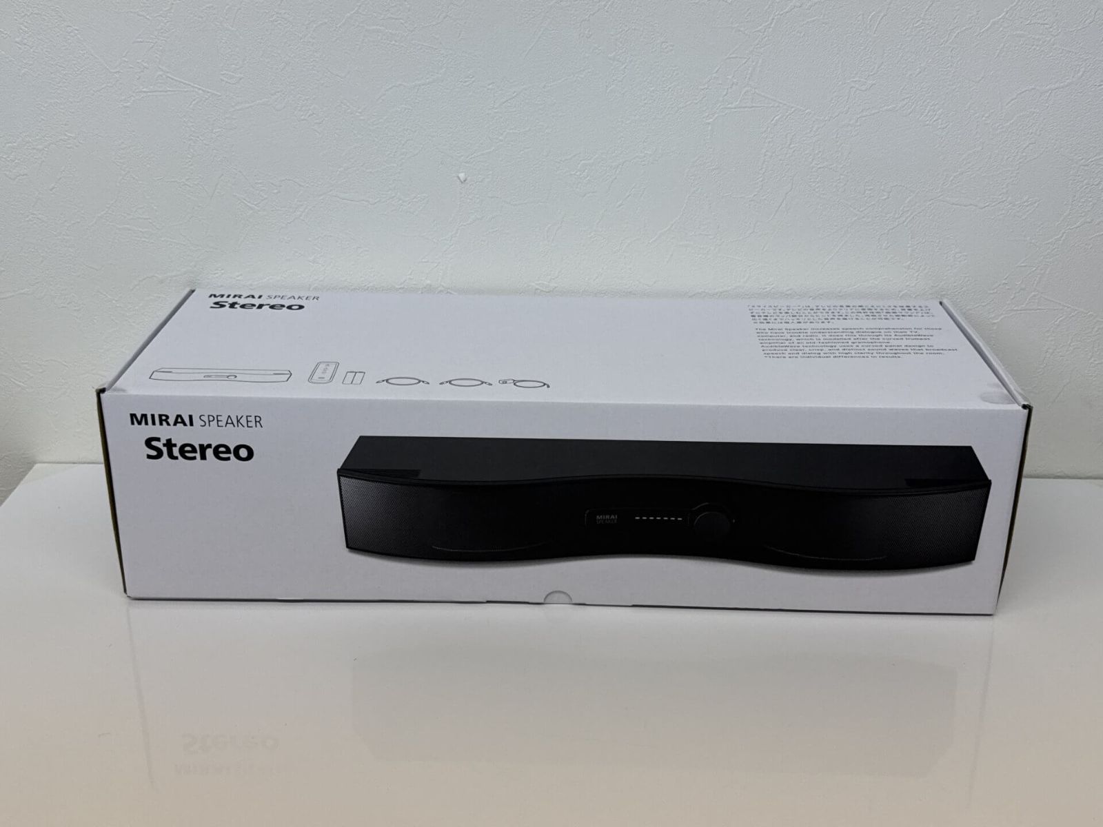 未使用 ミライスピーカー ステレオ MIRAI SPEAKER STEREO SF