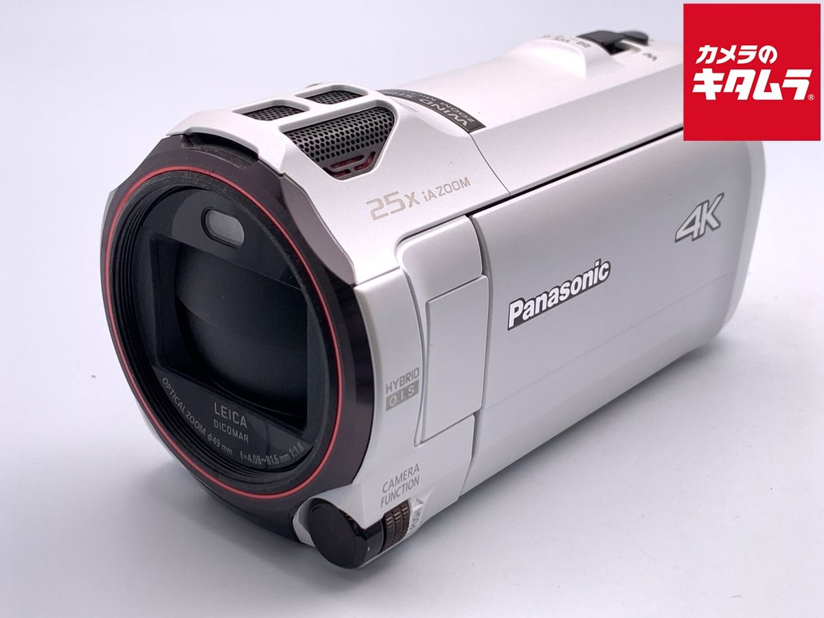 【中古】 【良品】 パナソニック デジタル4Kビデオカメラ HC-VX990M-W　ホワイト