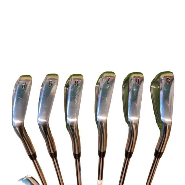 【中古】 キャロウェイ X FORGED(2024) 6S アイアンセット IR Dynamic Gold MID 115 (フレックスS) メンズ 男性用 右利き 右用 Cランク ゴルフクラブ