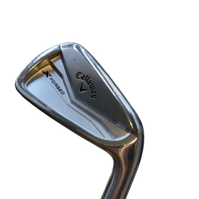 【中古】 キャロウェイ X FORGED(2024) 6S アイアンセット IR Dynamic Gold MID 115 (フレックスS) メンズ 男性用 右利き 右用 Cランク ゴルフクラブ
