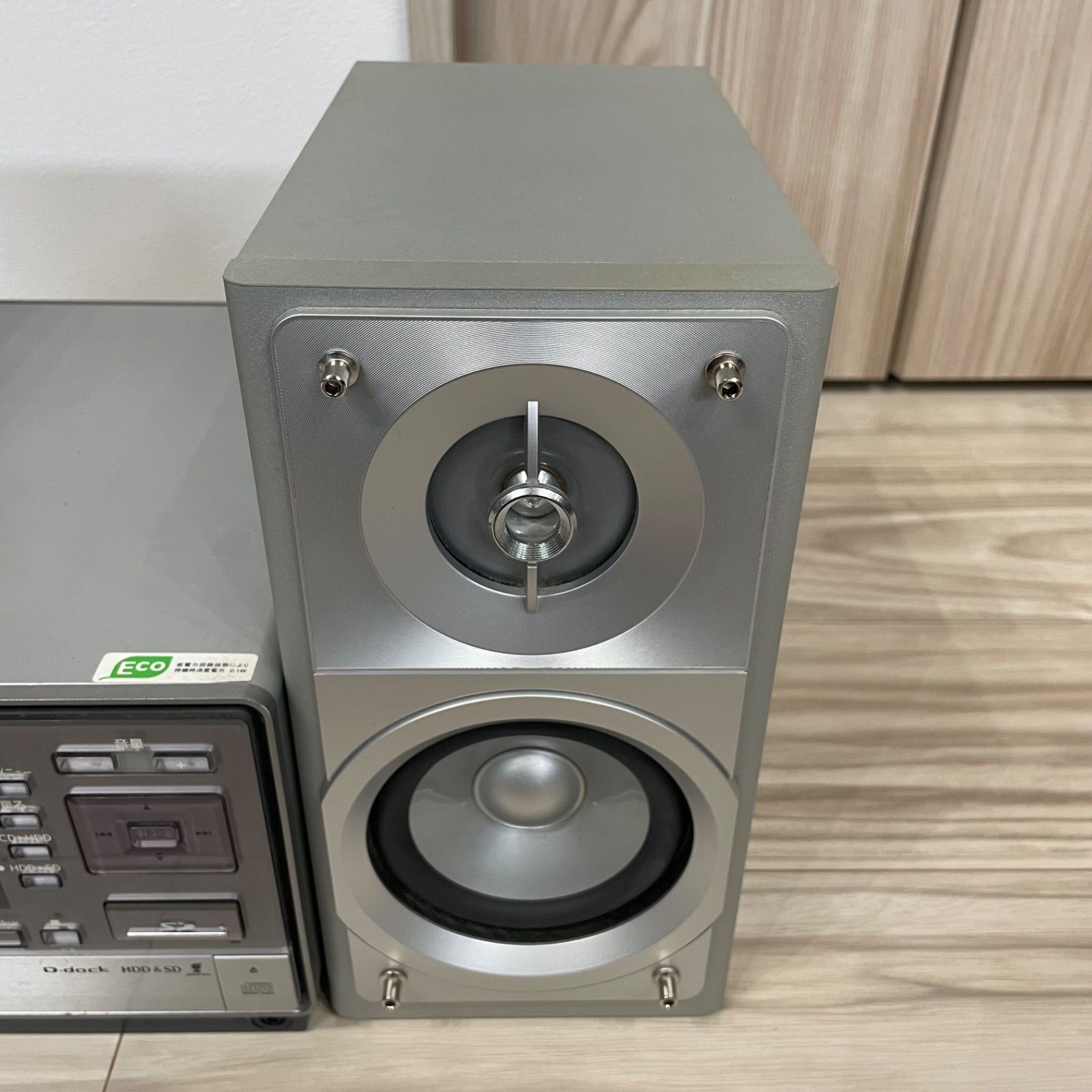 Panasonic パナソニック ミニコンポ SA-SX400 システムコンポ CD SD MD