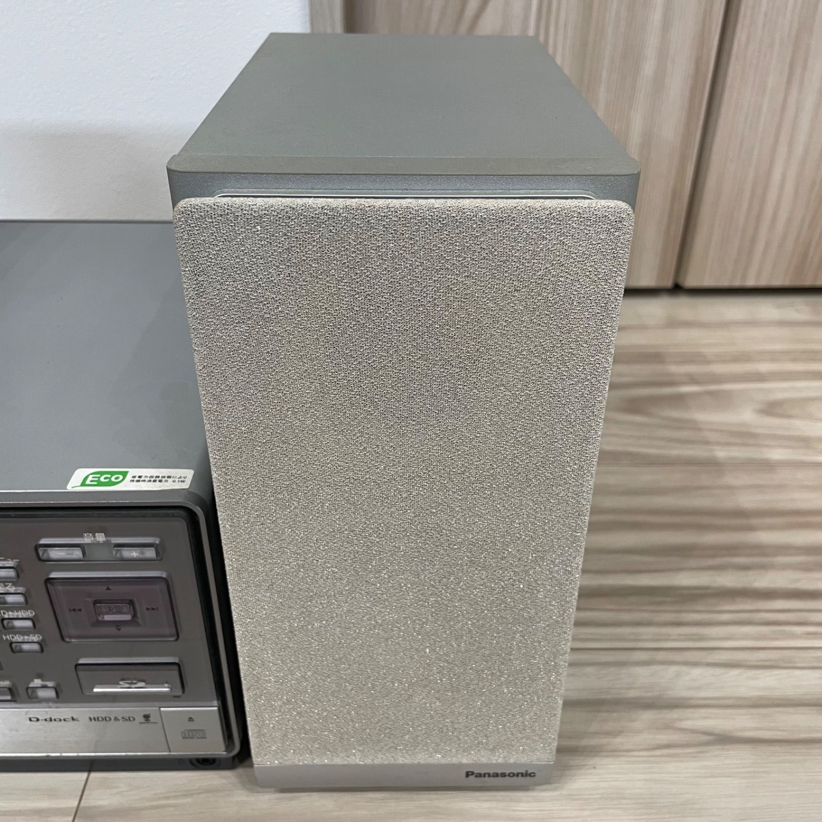 Panasonic パナソニック ミニコンポ SA-SX400 システムコンポ CD SD MD