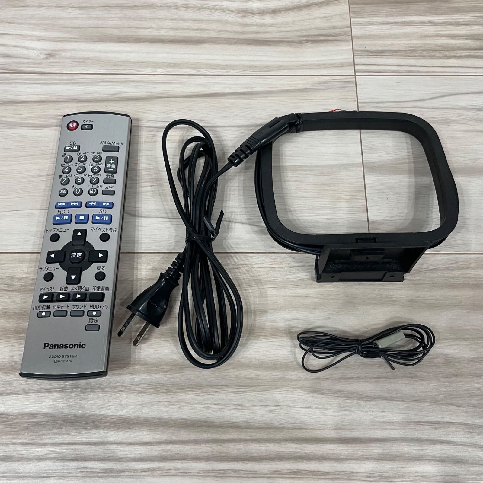 Panasonic パナソニック ミニコンポ SA-SX400 システムコンポ CD SD MD