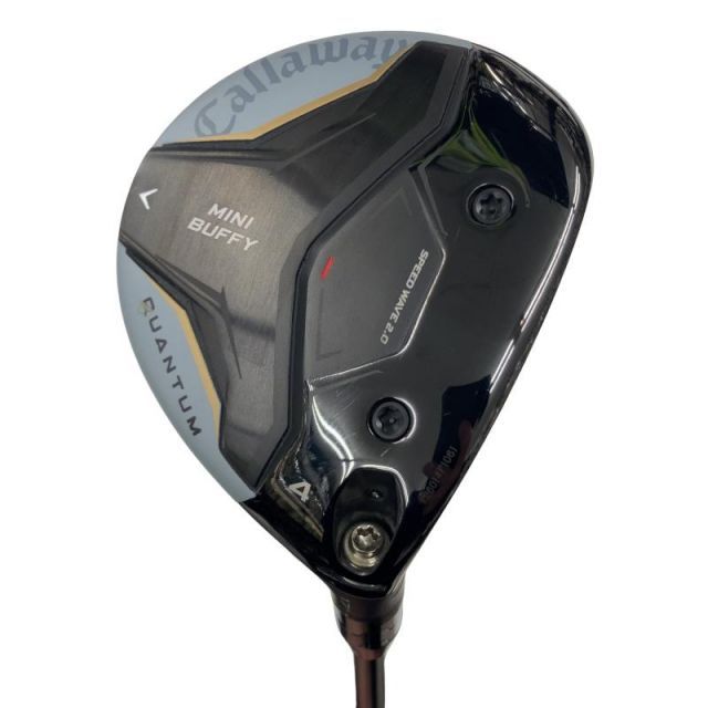 【中古】 キャロウェイ QUANTUM MINI BUFFY 4W フェアウェイウッド FW ATHLEMAX 50(QUANTUM FW) (フレックスS) メンズ 男性用 右利き 右用 Bランク ゴルフクラブ