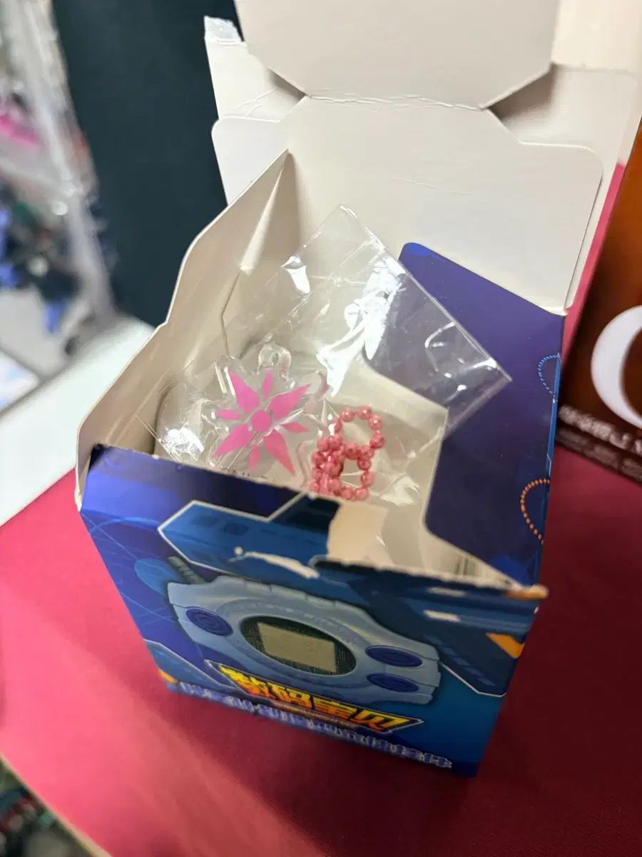 未開封) 公式デジヴァイスキーホルダー (光)