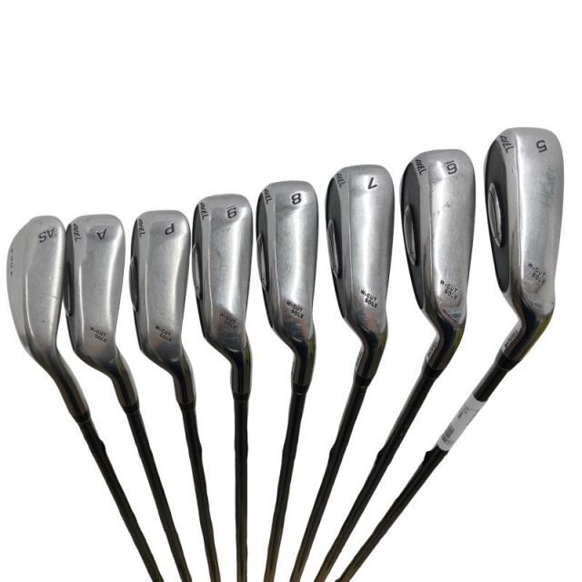 中古】 つるや AXEL DUAL IMPACT HM 8S アイアンセット IR AXEL DUAL