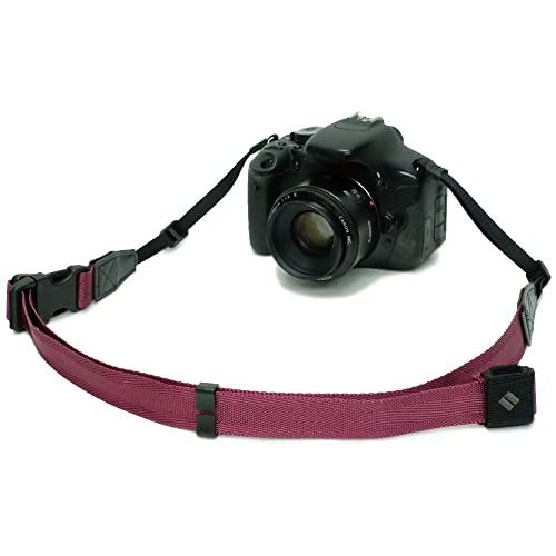 diagnl カメラストラップ Ninja Strap テープ幅 25mm Wine 514018t be4b9f25
