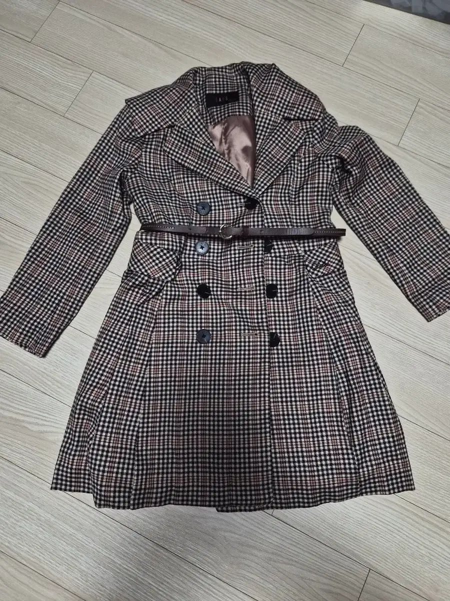 DAKS チェック コート 120 (7Y) 6,645円