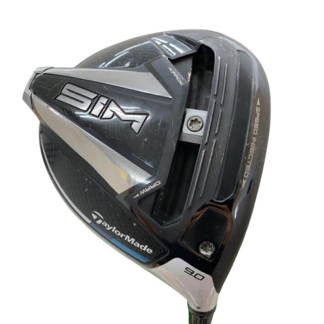 【中古】 テーラーメイド SIM 9° ドライバー DR TENSEI SILVER TM50(DR) (フレックスSR) メンズ 男性用 右利き 右用 Dランク ゴルフクラブ