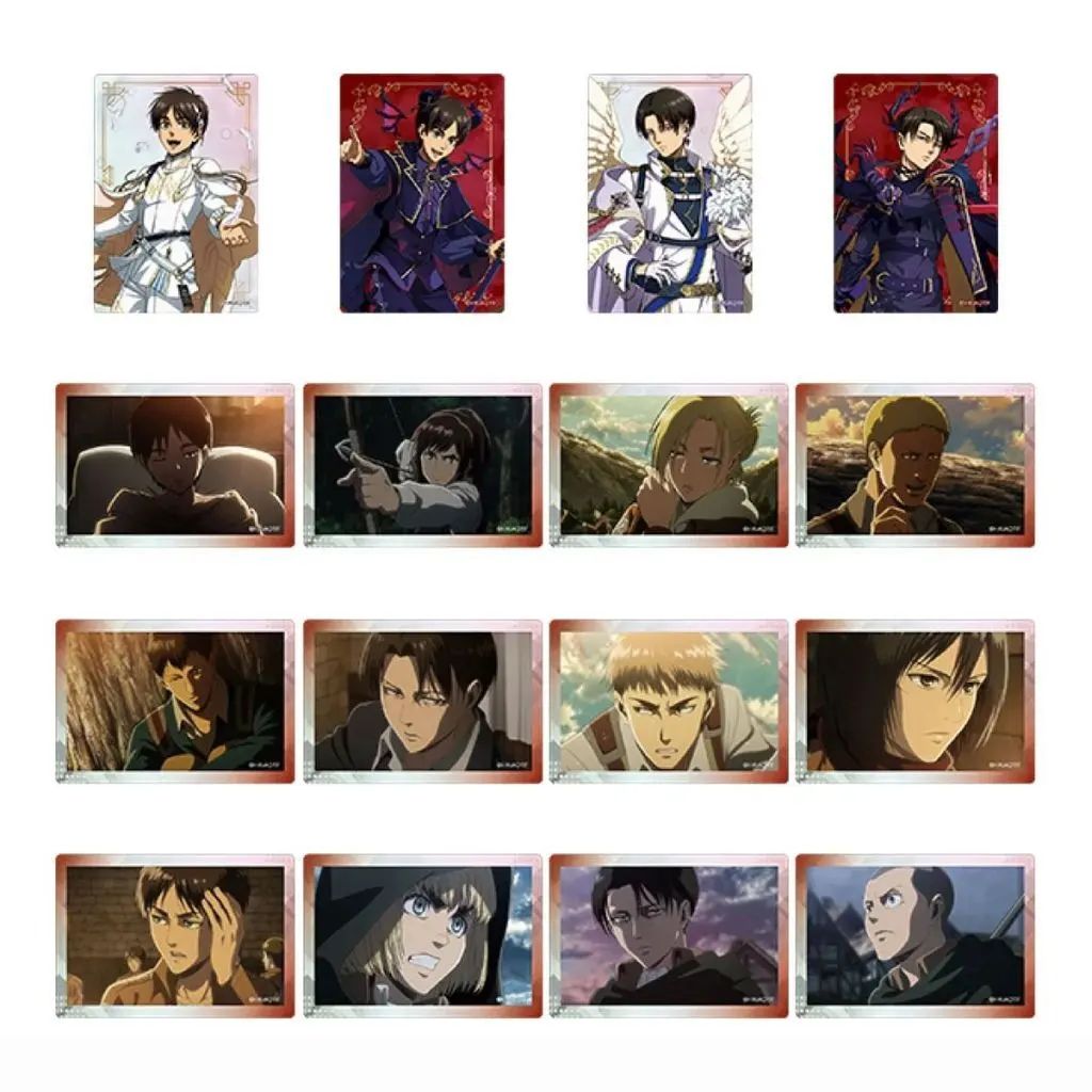 [Brand New] Character Card [Box] Attack on Titan Aurora Art Collection