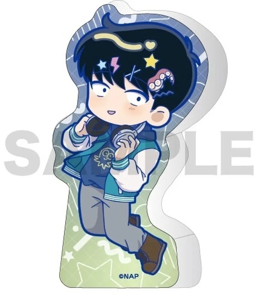 [Brand New] Acrylic Stand and Acrylic Panel Nakamura Okuto (Headphones) Domino Acrylic Figure “Ganbare! Nakamura-kun!”