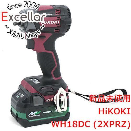 [bn:6] HiKOKI　充電式インパクトドライバー 18V　WH18DC (2XPRZ)　フレアレッド 58,420円
