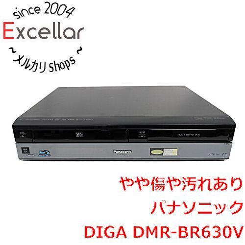 [bn:6] Panasonic　VHS一体型ブルーレイディスクレコーダー DIGA　DMR-BR630V　リモコンなし 14,828円