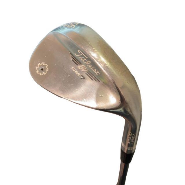 【中古】 タイトリスト VOKEY SPIN MILLED SM7 ツアークロム 56°/10°S ウェッジ WG Dynamic Gold (フレックスS) メンズ 男性用 右利き 右用 Cランク ゴルフクラブ