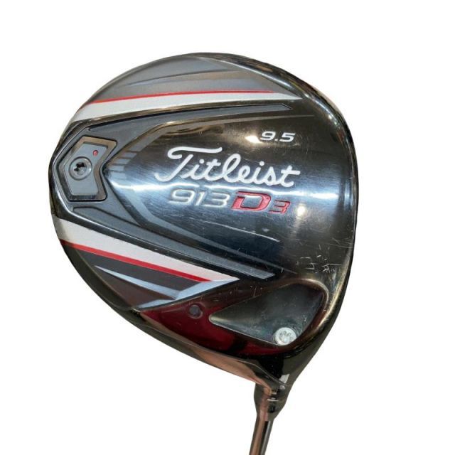 【中古】 タイトリスト 913 D3 9.5° ドライバー DR Titleist ROMBAX 55 (フレックスS) メンズ 男性用 右利き 右用 Cランク ゴルフクラブ