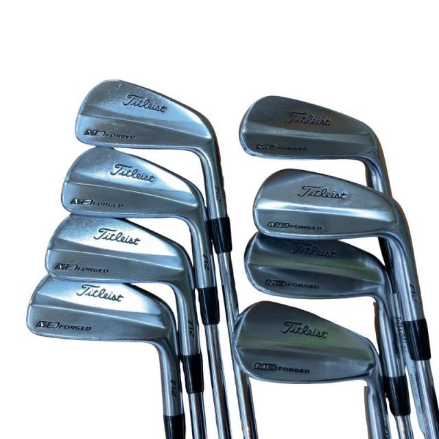 【中古】 タイトリスト Titleist MB 712 8S アイアンセット IR Dynamic Gold (フレックスS) メンズ 男性用 右利き 右用 Cランク ゴルフクラブ