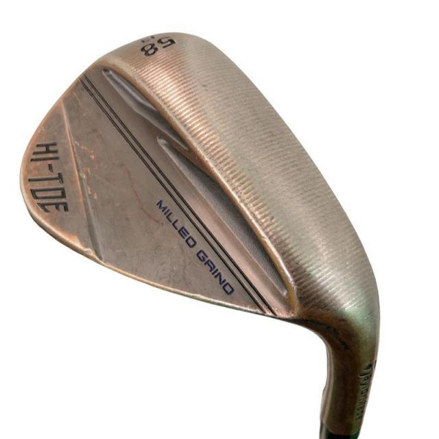 【中古】 テーラーメイド Taylor Made MILLED GRIND HI-TOE(2022) 58°/13° ウェッジ WG Dynamic Gold (フレックスS) メンズ 男性用 右利き 右用 Cランク ゴルフクラブ
