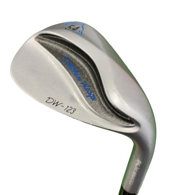 【中古】 キャスコ Dolphin Wedge DW-123 シルバー 54° ウェッジ WG Dolphin DP-231 (フレックスその他) メンズ 男性用 右利き 右用 Cランク ゴルフクラブ
