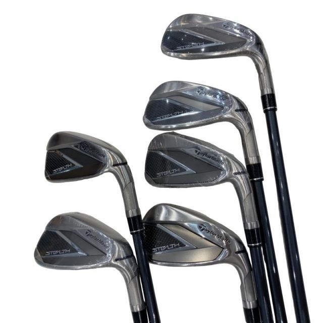 【中古】 テーラーメイド STEALTH 7S アイアンセット IR TENSEI RED TM60(STEALTH IR) (フレックスS) メンズ 男性用 右利き 右用 Cランク ゴルフクラブ
