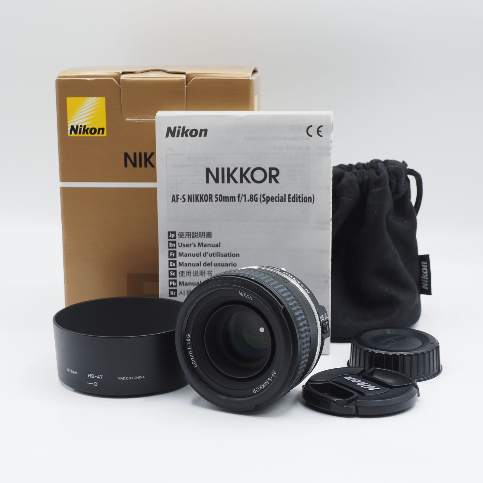 Nikon ニコン AF-S NIKKOR 50mm f/1.8G Special Edition フルサイズ対応 新品級 #3224 19,092円